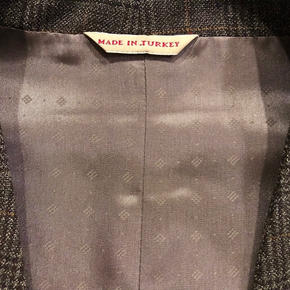 BANANA REPUBLIC Heritage Collection Wool Plaid Vest New No Tags 38R - Picture 6 of 15